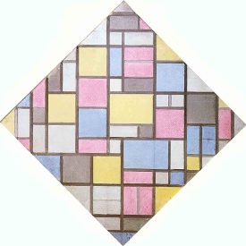 Piet Mondrian, Composition with Grid VII, 1919 r